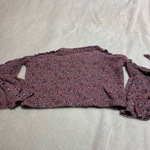 Xhilaration tube top with off the shoulder sleeves